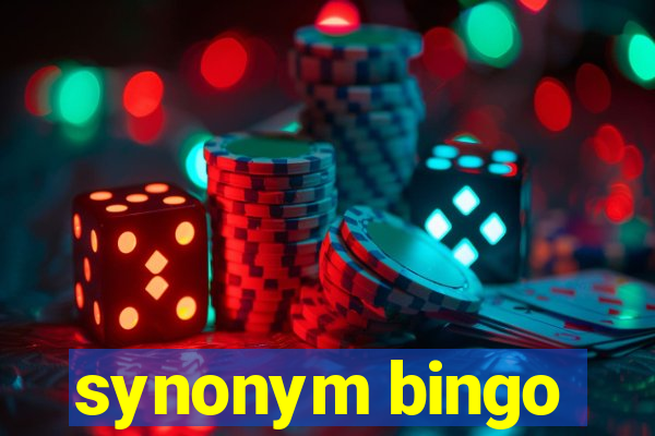 synonym bingo