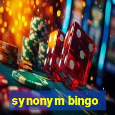 synonym bingo