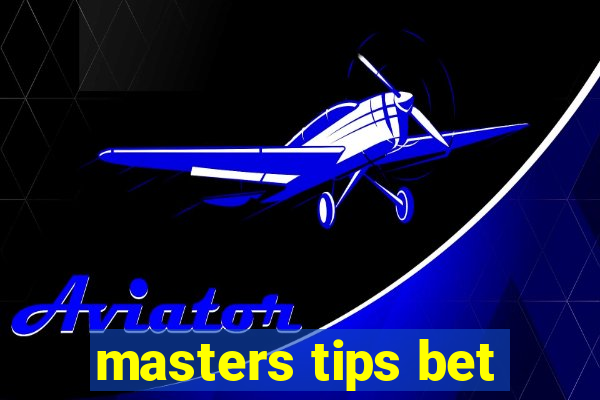 masters tips bet