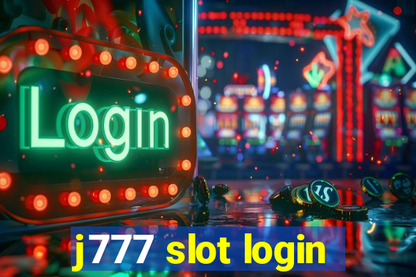 j777 slot login