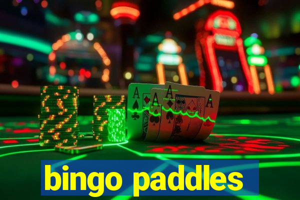 bingo paddles