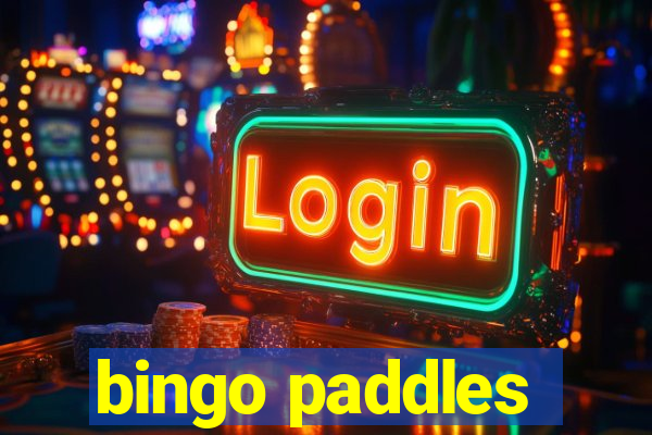 bingo paddles