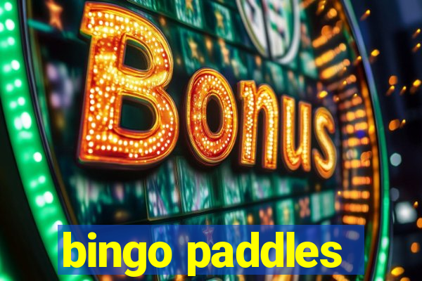 bingo paddles