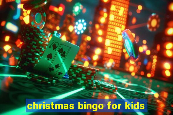 christmas bingo for kids