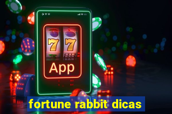 fortune rabbit dicas