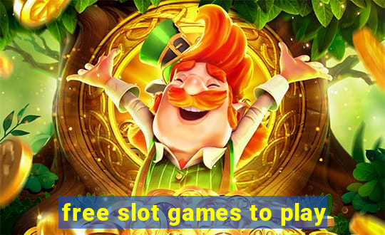 free slot games to play