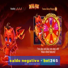 saldo negativo - bet365