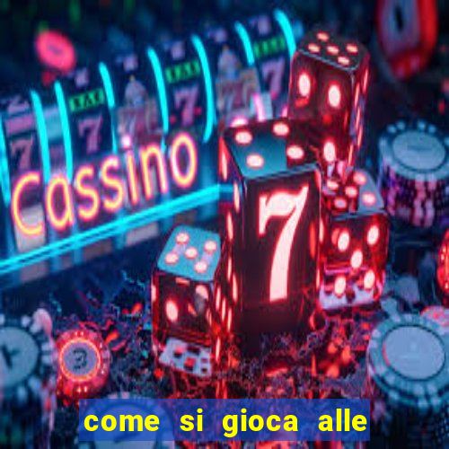 come si gioca alle slot machine online