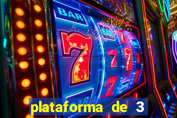 plataforma de 3 reais slots