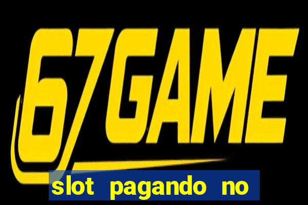 slot pagando no cadastro sem deposito