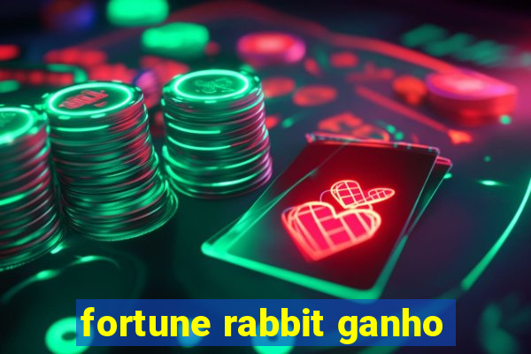 fortune rabbit ganho