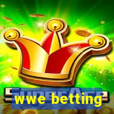 wwe betting