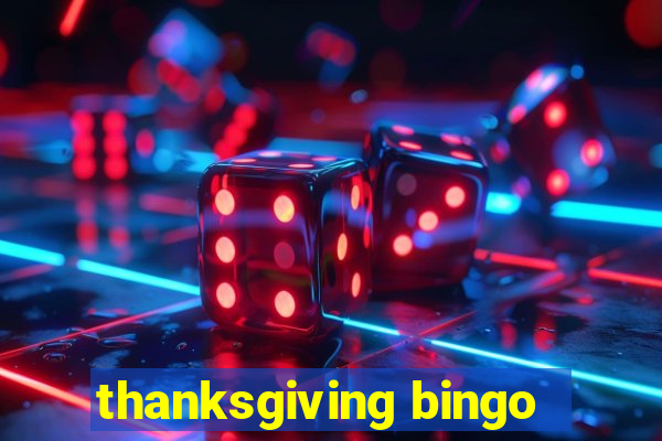 thanksgiving bingo