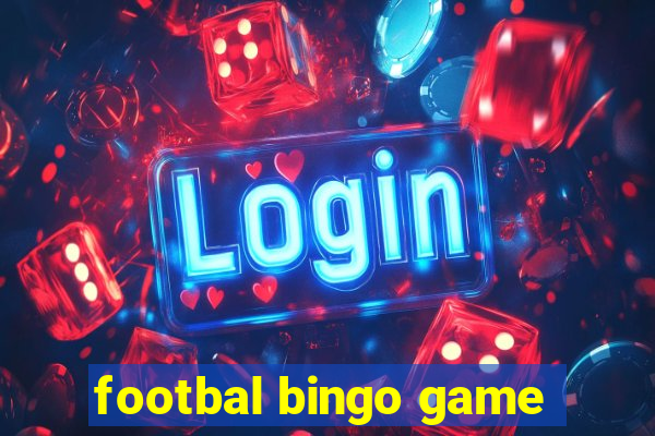 footbal bingo game