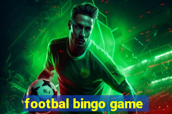 footbal bingo game