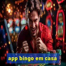 app bingo em casa