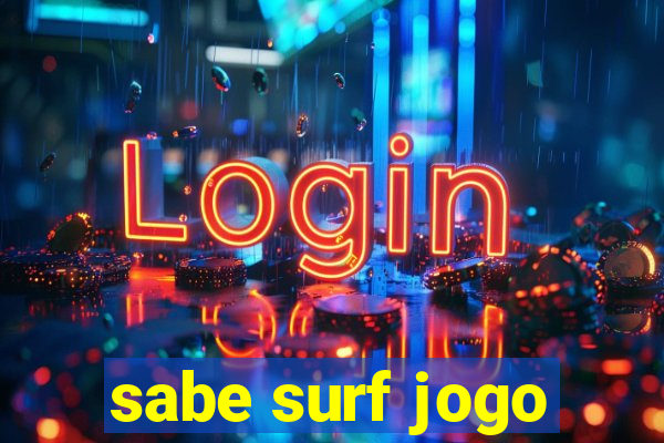 sabe surf jogo