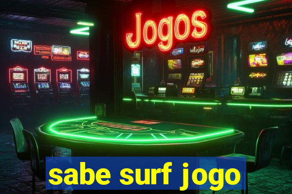 sabe surf jogo