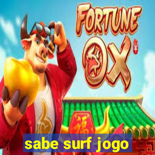 sabe surf jogo