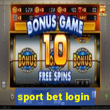 sport bet login