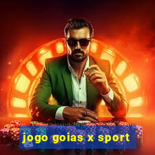 jogo goias x sport