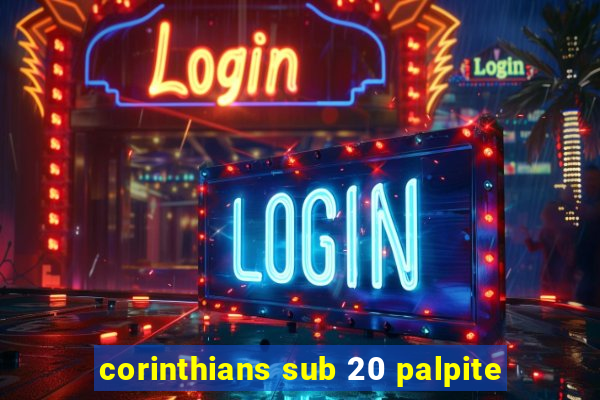 corinthians sub 20 palpite