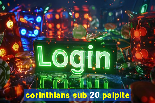 corinthians sub 20 palpite