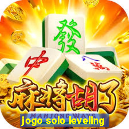 jogo solo leveling