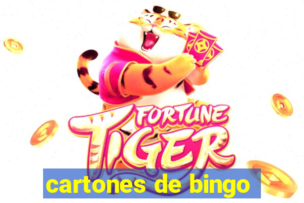 cartones de bingo