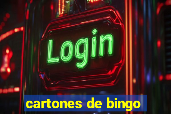 cartones de bingo