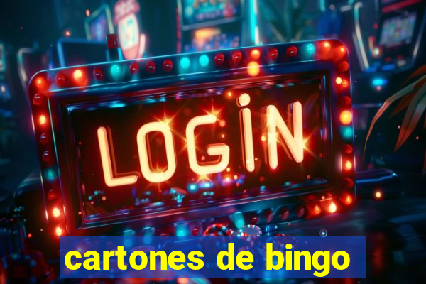 cartones de bingo