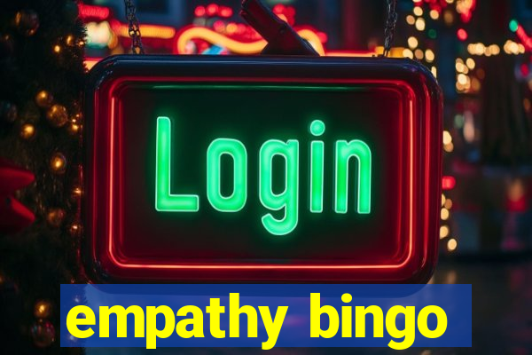 empathy bingo