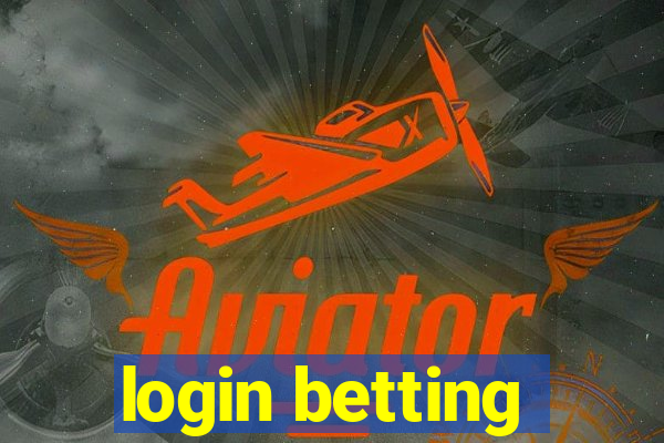 login betting