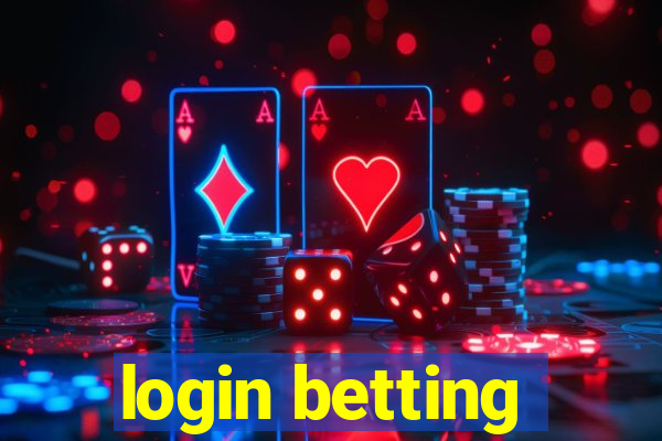 login betting