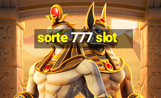 sorte 777 slot