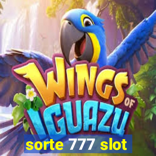 sorte 777 slot