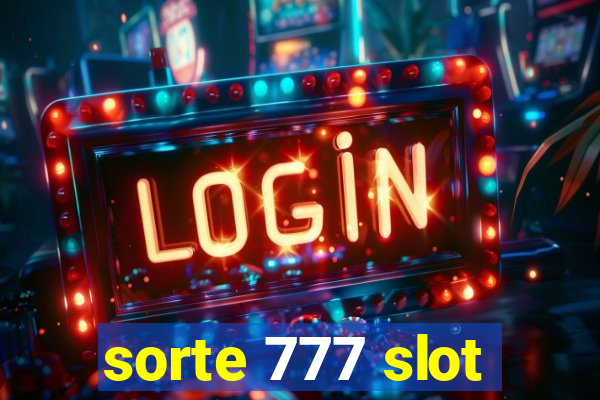 sorte 777 slot