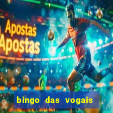 bingo das vogais colorido para imprimir