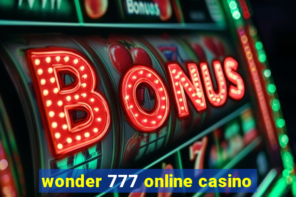 wonder 777 online casino