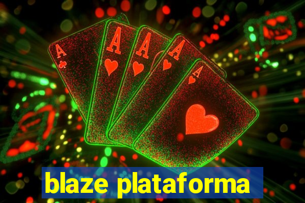 blaze plataforma