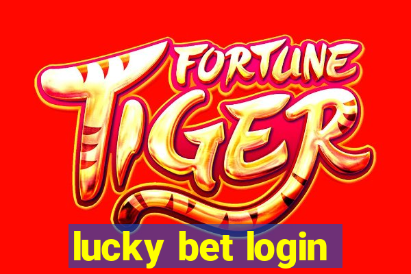 lucky bet login