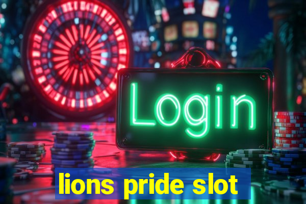 lions pride slot