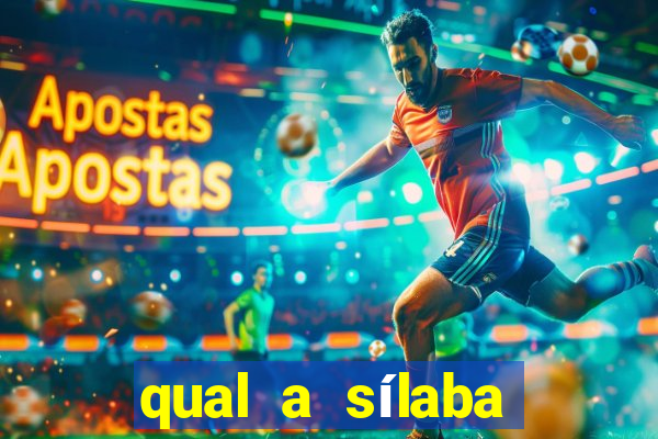 qual a sílaba t?nica de futebol