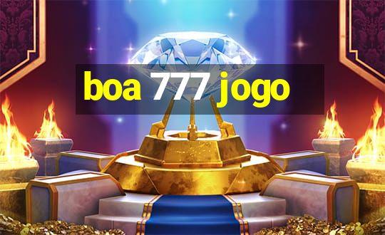 boa 777 jogo