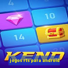 jogos rts para android