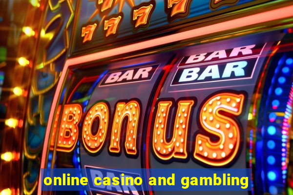 online casino and gambling