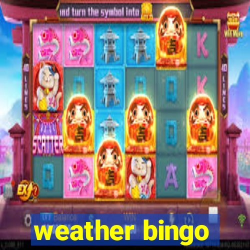 weather bingo