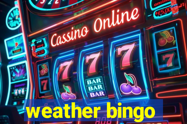 weather bingo