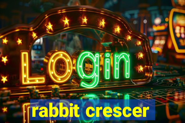 rabbit crescer