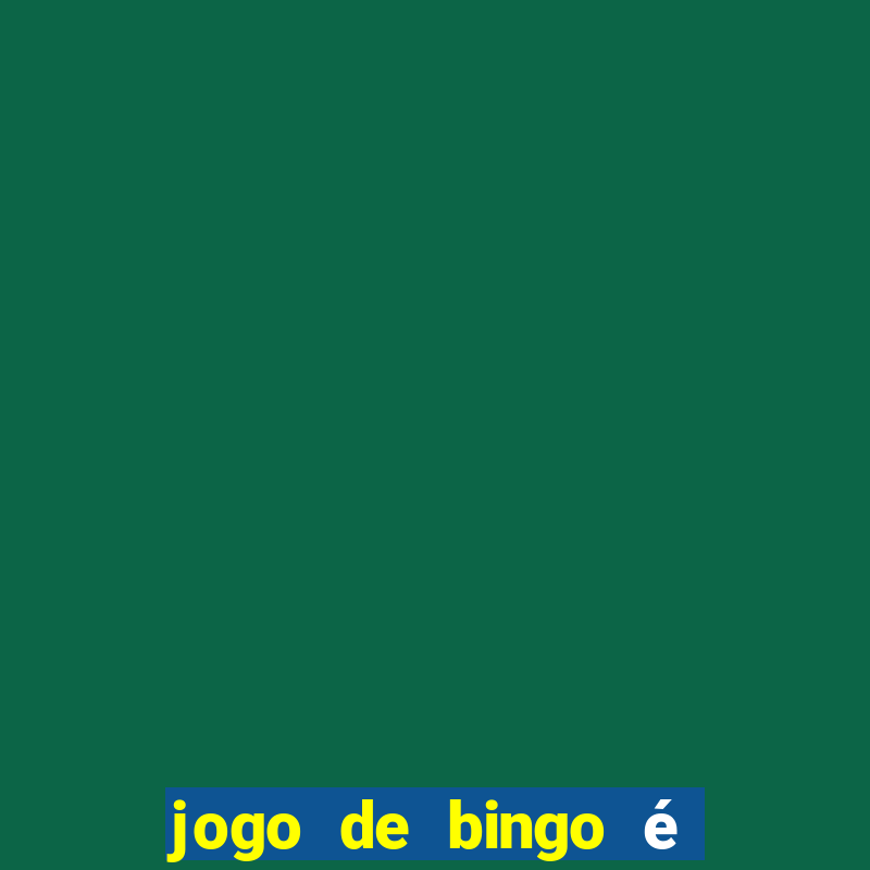 jogo de bingo é legal no brasil